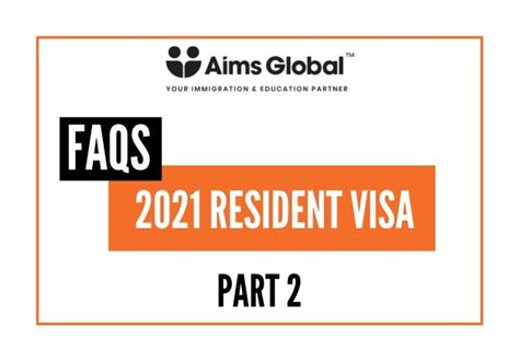 2021 resident visa processing time|checklist for 2021 resident visa.